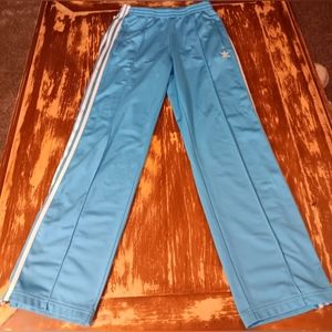 Adidas-Women's Adicolor Classic Firebird Striped Wide leg Track Pant-Sz-Med-EUC!